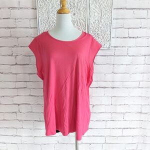 CALVIN KLEIN Sleeveless Cap Sleeve Tank Blouse Top